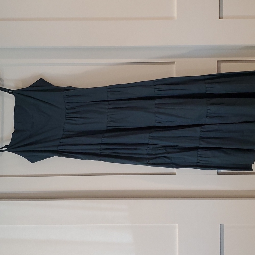 Midi dress, XL, dark teal